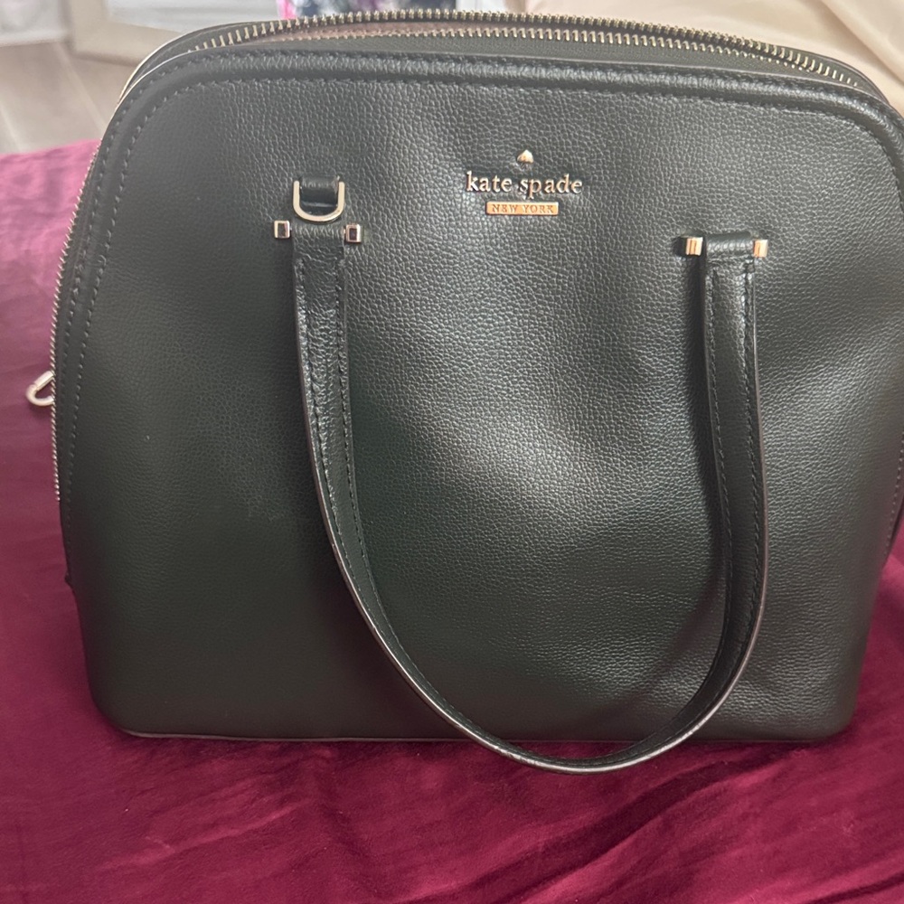 Kate Spade Dark Green Satchel